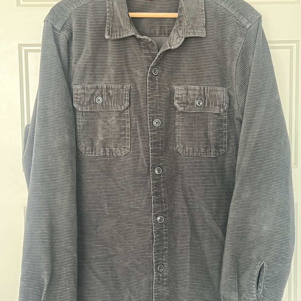 UNIONBAY Men's Casual Shirt - Charcoal